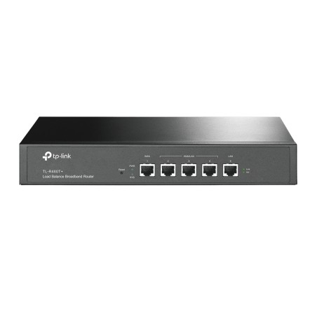 ROUTER TP-LINK wired 10/100 Mb/s, 1 WAN + 1 LAN + 3 WAN/LAN "TL-R480T+" (timbru verde 0.8 lei)