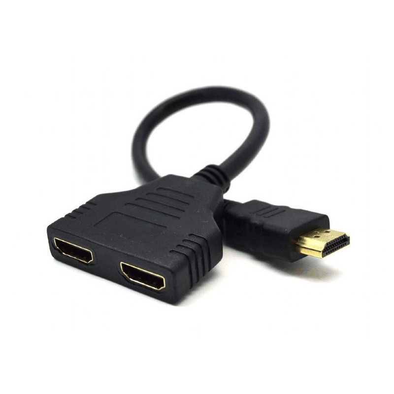 SPLITTER video GEMBIRD, split HDMI la 2 monitoare, conector intrare: HDMI (T); conector iesire: HDMI (M) x 2, pasiv, "DSP-2PH4-0