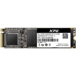 SSD ADATA, XPG SX6000 Lite, 512 GB, M.2, PCIe Gen3.0 x4, 3D TLC Nand, R/W: 1800/1200 MB/s, "ASX6000LNP-512GT-C"