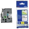 Banda Laminata WB Black on White, TZS251-WB, 24mm, compatibil cu Brother P-Touch D400|D450|D600VP|E300VP|E550WVP|H500|P700|P750W