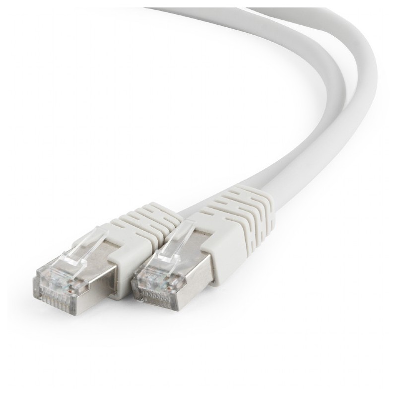 PATCH CORD S/FTP GEMBIRD Cat6a, LSZH, cupru, 0.5 m, gri, AWG27, dublu ecranat "PP6A-LSZHCU-0.5M" (timbru verde 0.08 lei)