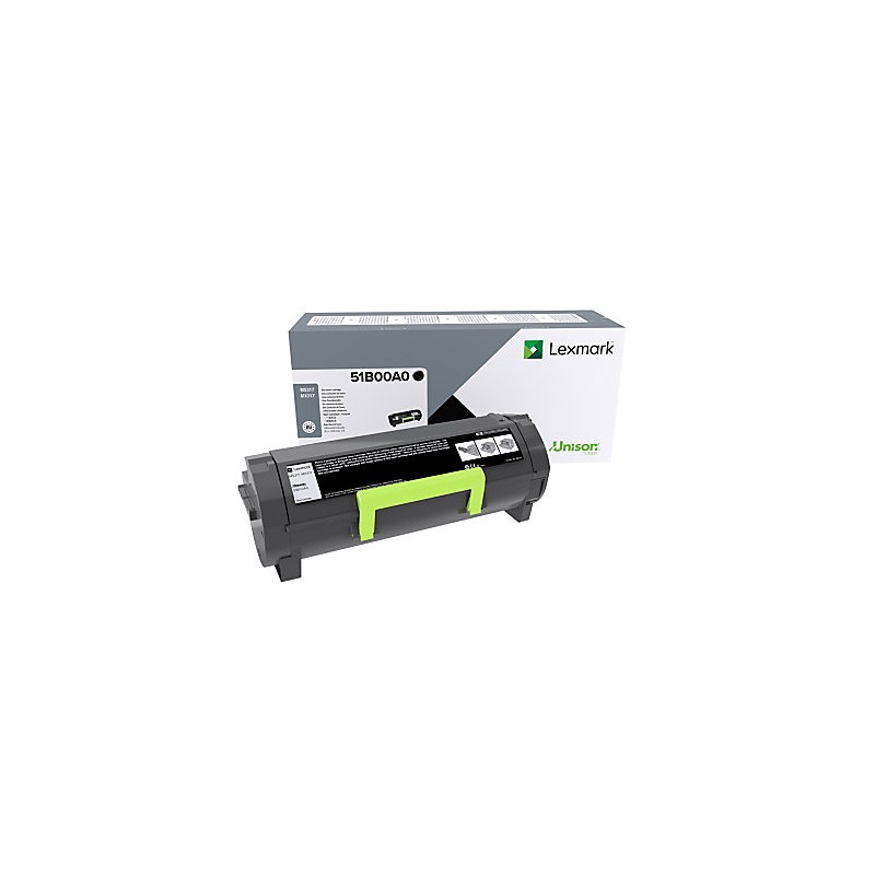 Toner Original Lexmark Black, 51B00A0, pentru MS|MX317, 2.5K, (timbru verde 1.2 lei) , "51B00A0"