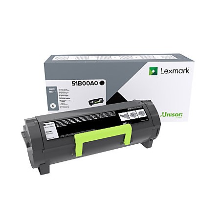 Toner Original Lexmark Black, 51B00A0, pentru MS|MX317, 2.5K, (timbru verde 1.2 lei) , "51B00A0"
