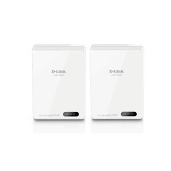 KIT ADAPTOR POWERLINE D-LINK tehnologie AV2, AV2000, pana la 1900Mbps, 1 port Gigabit, 2 buc., "DHP-701AV" (timbru verde 2 lei)