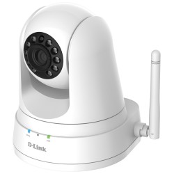 CAMERA IP D-Link, cube, pt. interior, dist. IR 5 m, tip lentila fixa 2.38 mm, 1 Mpx, cu fir | wi-fi, microfon da, PoE nu, carcas