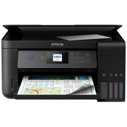 Multifunctional Inkjet CISS Color Epson L4160, A4, Functii:Impr|Scan|Cop,Viteza Print Mono:33 ppm,Viteza Print color:15 ppm,Cone