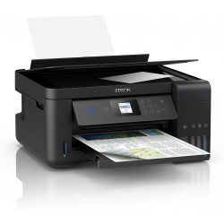 Multifunctional Inkjet CISS Color Epson L4160, A4, Functii:Impr|Scan|Cop,Viteza Print Mono:33 ppm,Viteza Print color:15 ppm,Cone