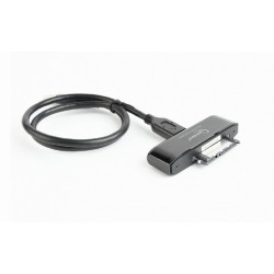 CABLU USB GEMBIRD adaptor, USB 3.0 (T) la S-ATA (T), 30cm, adaptor USB la HDD S-ATA 2.5", negru, "AUS3-02" (timbru verde 0.18 le