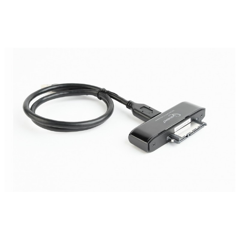 CABLU USB GEMBIRD adaptor, USB 3.0 (T) la S-ATA (T), 30cm, adaptor USB la HDD S-ATA 2.5", negru, "AUS3-02" (timbru verde 0.18 le