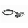 CABLU USB GEMBIRD adaptor, USB 3.0 (T) la S-ATA (T), 30cm, adaptor USB la HDD S-ATA 2.5", negru, "AUS3-02" (timbru verde 0.18 le