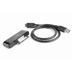 CABLU USB GEMBIRD adaptor, USB 3.0 (T) la S-ATA (T), 30cm, adaptor USB la HDD S-ATA 2.5", negru, "AUS3-02" (timbru verde 0.18 le