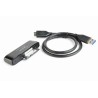 CABLU USB GEMBIRD adaptor, USB 3.0 (T) la S-ATA (T), 30cm, adaptor USB la HDD S-ATA 2.5", negru, "AUS3-02" (timbru verde 0.18 le