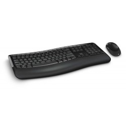 KIt TASTATURA si Mouse Microsoft, "Comfort Desktop 5050", wireless, 125 taste format standard, mouse , 3/1 butoane, negru, "PP4-