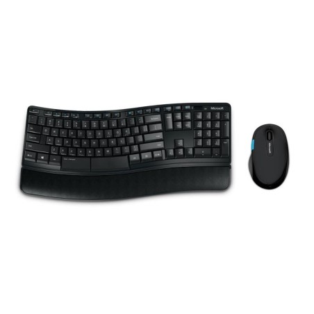 Kit TASTATURA si Mouse Microsoft, "Sculpt Comfort", wireless, 104 taste format standard, mouse , 3/1 butoane, negru, "L3V-00021"
