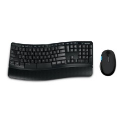 Kit TASTATURA si Mouse Microsoft, "Sculpt Comfort", wireless, 104 taste format standard, mouse , 3/1 butoane, negru, "L3V-00021"