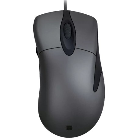 MOUSE MICROSOFT, "Classic Intelimouse", PC sau NB, cu fir, USB, optic, 3200 dpi, butoane/scroll 5/1, butoane programabile, negru