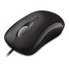 MOUSE MICROSOFT, "Basic", PC sau NB, cu fir, USB, optic, 800 dpi, butoane/scroll 3/1, , negru, "P58-00057" (timbru verde 0.18 le