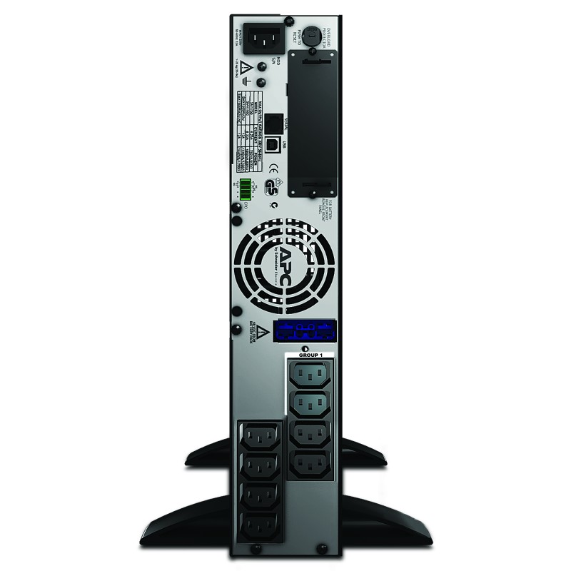 UPS APC,"Smart-UPS X",Line Int. sin pura mgmt,tower,rack,750VA / 600W,AVR,IECx8,1xAPCRBC116,LCD,31-40 min.,"SMX750I",prelungire 