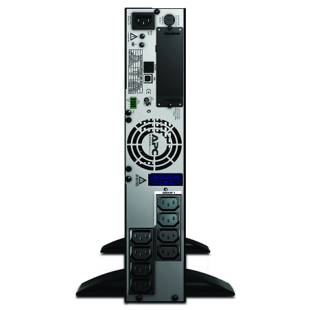 UPS APC,"Smart-UPS X",Line Int. sin pura mgmt,tower,rack,750VA / 600W,AVR,IECx8,1xAPCRBC116,LCD,31-40 min.,"SMX750I",prelungire 