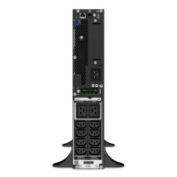 UPS APC, "Smart-UPS SRT", Online cu sinusoida pura, tower, 2200VA / 1980W, AVR, IEC x 10, 1 x baterie APCRBC141, display LCD, ba