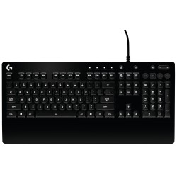TASTATURA LOGITECH Gaming USB, iluminata, black "G213 Prodigy" "920-008093"  (timbru verde 0.8 lei)