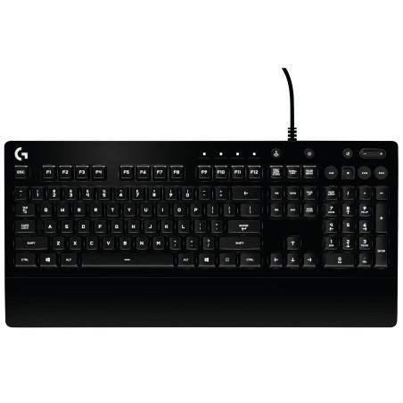 TASTATURA LOGITECH Gaming USB, iluminata, black "G213 Prodigy" "920-008093"  (timbru verde 0.8 lei)