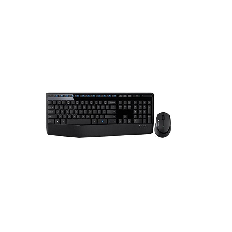KIT wireless LOGITECH, tastatura wireless + mouse wireless, black, "MK345" "920-006489" (timbru verde 0.8 lei)