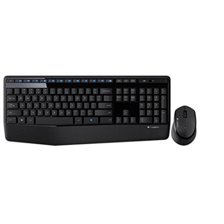 KIT wireless LOGITECH, tastatura wireless + mouse wireless, black, "MK345" "920-006489" (timbru verde 0.8 lei)