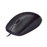 MOUSE LOGITECH, "M90", PC sau NB, cu fir, USB, optic, 1000 dpi, butoane/scroll 3/1, , gri, "910-001793" (include TV 0.18lei)