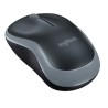 MOUSE LOGITECH, "M185", PC sau NB, wireless, 2.4GHz, optic, 1000 dpi, butoane/scroll 3/1, , gri, "910-002235" (timbru verde 0.18
