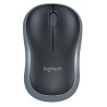 MOUSE LOGITECH, "M185", PC sau NB, wireless, 2.4GHz, optic, 1000 dpi, butoane/scroll 3/1, , gri, "910-002235" (timbru verde 0.18