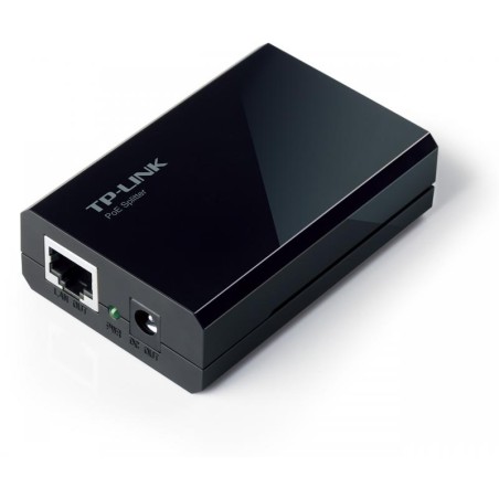 SPLITTER PoE TP-LINK 2 porturi Gigabit, compatibil IEEE 802.3af, alimentare 5V/12V, carcasa plastic "TL-PoE10R" (timbru verde 2 