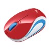 MOUSE LOGITECH, "M187", PC sau NB, wireless, 2.4GHz, optic, 1000 dpi, butoane/scroll 3/1, , rosu, "910-002732" (timbru verde 0.1