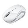 MOUSE LOGITECH, "M187", PC sau NB, wireless, 2.4GHz, optic, 1000 dpi, butoane/scroll 3/1, , alb, "910-002735" (timbru verde 0.18