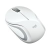MOUSE LOGITECH, "M187", PC sau NB, wireless, 2.4GHz, optic, 1000 dpi, butoane/scroll 3/1, , alb, "910-002735" (timbru verde 0.18