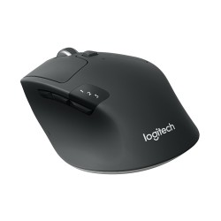 MOUSE LOGITECH, "M720", PC sau NB, wireless, Bluetooth | 2.4GHz, optic, 1000 dpi, butoane/scroll 8/1, mod dual de conectare, neg