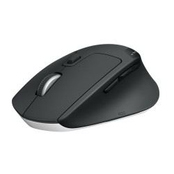 MOUSE LOGITECH, "M720", PC sau NB, wireless, Bluetooth | 2.4GHz, optic, 1000 dpi, butoane/scroll 8/1, mod dual de conectare, neg