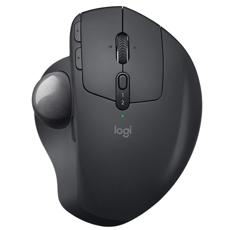MOUSE LOGITECH, "MX Ergo", PC sau NB, wireless, Bluetooth, optic, 2000 dpi, butoane/scroll 8/1 | trackball, ergonomic, Unifying 