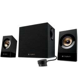 BOXE LOGITECH 2.1, RMS:  60W (2 x 15W, 30W), telecomanda cu fir, negre, "Z533" "980-001054" (timbru verde 4.00 lei)