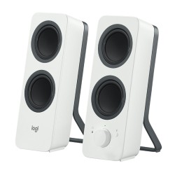 BOXE LOGITECH 2.0, RMS:  5W (2 x 2.5w), bluetooth, albe, "Z207" "980-001292"  (timbru verde 2.00 lei)