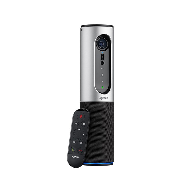 CAMERA  web LOGITECH ConferenceCam Connect, Full HD rez 1920 x 1080, USB 2.0, microfon, argintiu &amp; negru, "960-001034" (timb