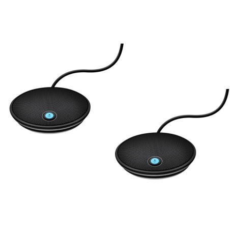 MICROFON LOGITECH, "Expansion Microphone" (2 buc.) pentru conferinte video cu multi participanti "989-000171" (timbru verde 0.03