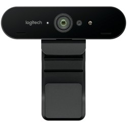 CAMERA  web LOGITECH BRIO 4k, 4K UHD rez 3840 x 2160, USB 3.0, microfon, negru, "960-001106" (timbru verde 0.18 lei)