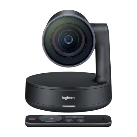 CAMERA  web LOGITECH Rally Camera, 4K UHD rez 3840 x 2160, USB 3.0, negru, "960-001227" (timbru verde 0.18 lei)