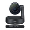 CAMERA  web LOGITECH Rally Camera, 4K UHD rez 3840 x 2160, USB 3.0, negru, "960-001227" (timbru verde 0.18 lei)