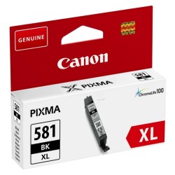 Cartus Cerneala Original Canon Black, CLI-581XLBK, pentru Pixma TR7550|TR8550|TS6150|TS6250|TS705|TS8150|TS8250|TS9150|TS9155|TS