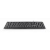 TASTATURA GEMBIRD USB, 104 taste, caractere rusesti, black, "KB-U-103-RU"  (timbru verde 0.8 lei)