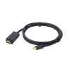 CABLU video GEMBIRD, adaptor Mini-DisplayPort (T) la HDMI (T), 1.8m, rezolutie maxima 4K UHD (3840 x 2160) la 30 Hz, negru, "CC-