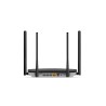 ROUTER MERCUSYS wireless 1200Mbps, 3 porturi 10/100/1000Mbps, Dual Band AC1200 "AC12G" (timbru verde 0.8 lei)