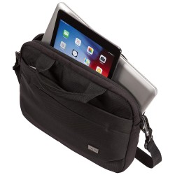 GEANTA CASE LOGIC, pt. notebook de max. 11.6 inch, 1 compartiment, buzunar frontal x 2, waterproof, poliester, negru, "ADVA-111 